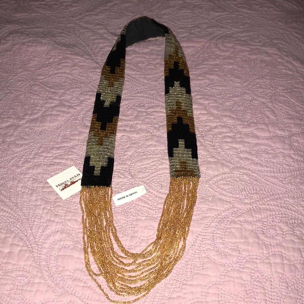NEW! Himalayan Artisan crafted bead necklace